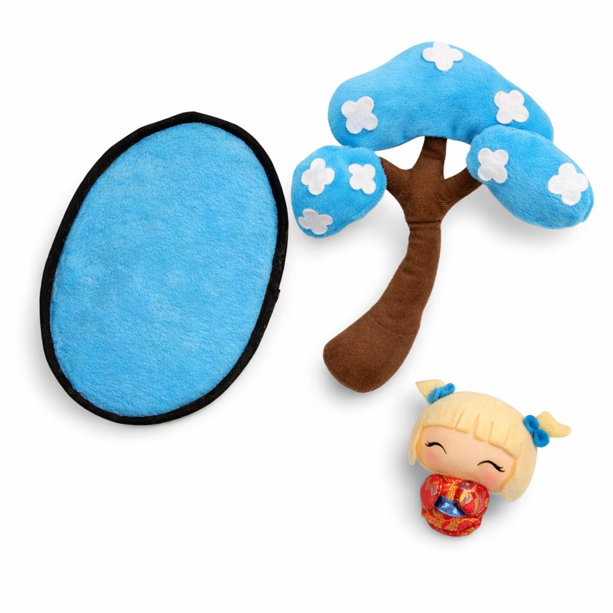 KUMIS Asako Blue Bonsai Decoration