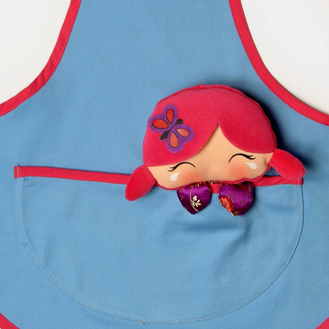 KUMIS Yorika Blue Children's Apron