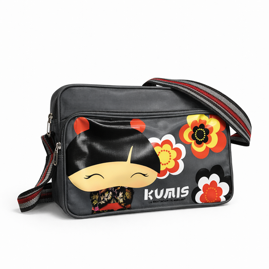 Bolso Bandolera KUMIS Ketemeto GRIS