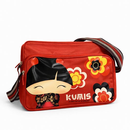 Bolso Bandolera KUMIS Ketemeto ROJO