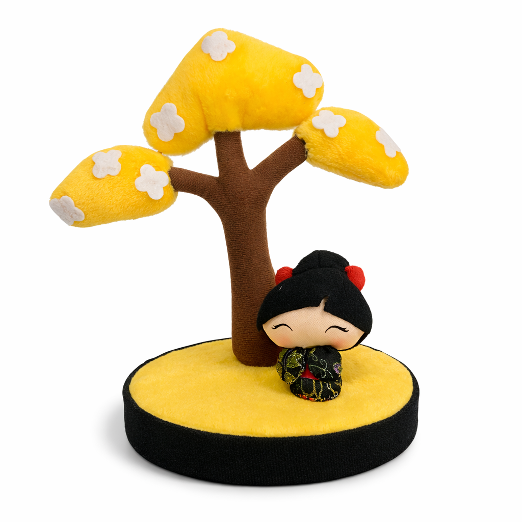 KUMIS Ketemeto Yellow Bonsai Decoration