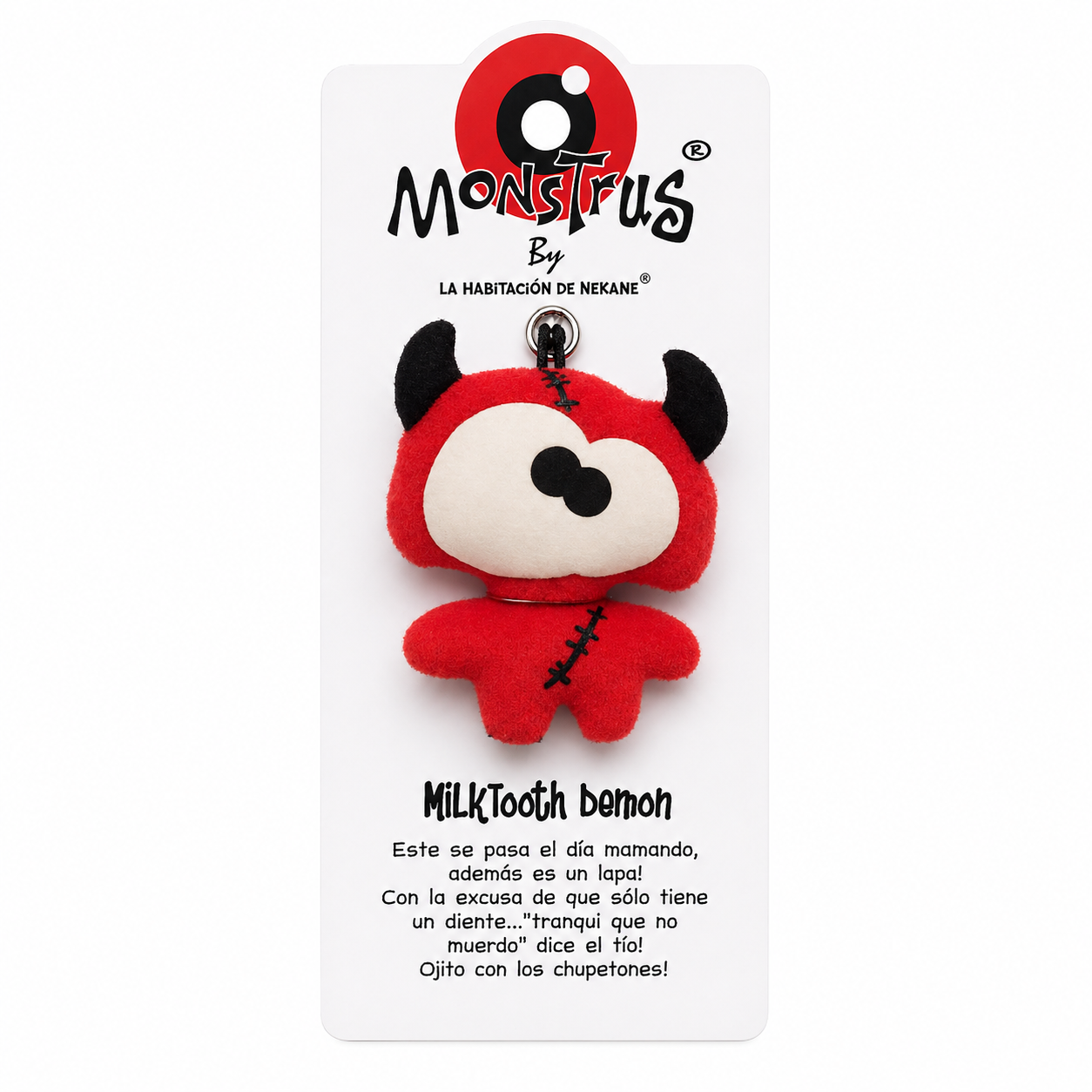 Llavero peluche Demonio MILK TOOTH DEMON colección Monstrus®
