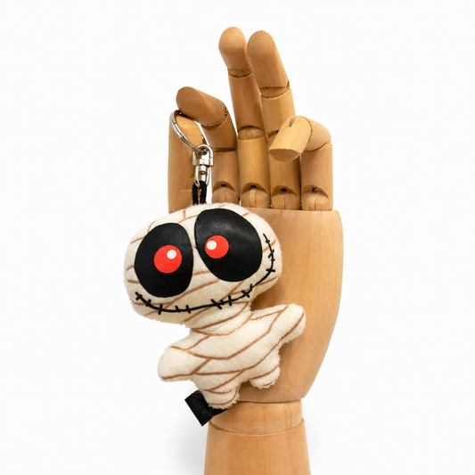 Mummy plush keychain RECYCLED PAPER MUMMY Monstrus® collection