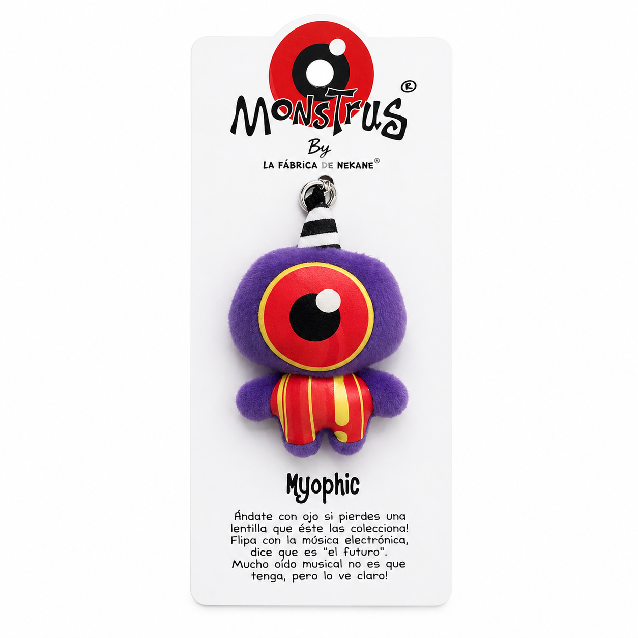 Llavero peluche Oni japonés MYOPHIC colección Monstrus®