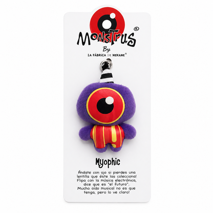 Llavero peluche Oni japonés MYOPHIC colección Monstrus®