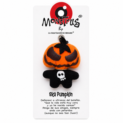Llavero peluche Calabaza SKA PUMPKIN colección Monstrus®