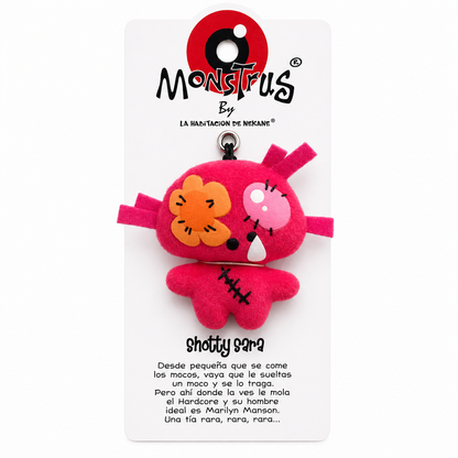 Llavero peluche creepy doll SNOTTY SARA colección Monstrus®