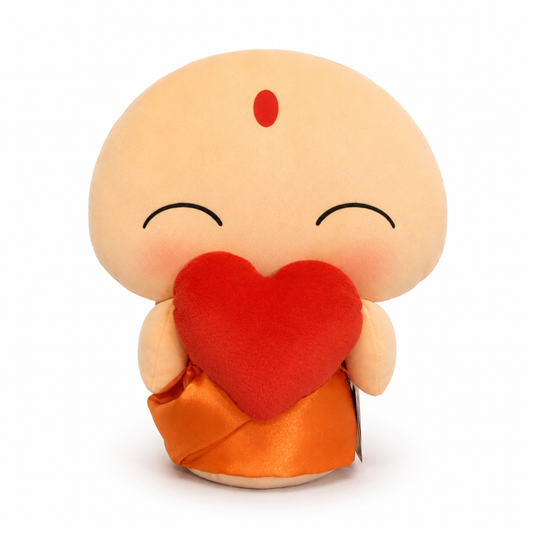 Muñeco Monje Budista grande MESOBO corazón Colección KUMIS®
