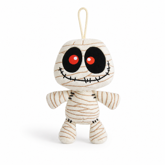 Small plush mummy doll RECYCLED PAPER MUMMY Monstrus® collection