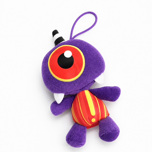 Small Japanese Oni plush toy MYOPHIC Monstrus® collection