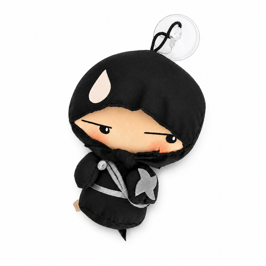 Muñeco pequeño Ninja con ventosa para colgar YAMATO Colección KUMIS®